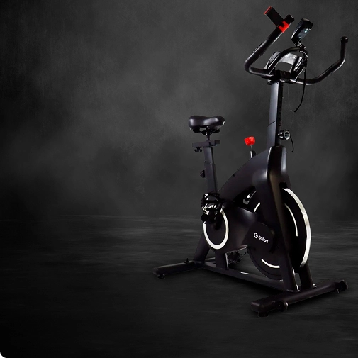 Bicicleta Spinning Magnética Gallant Elite X vista de frente